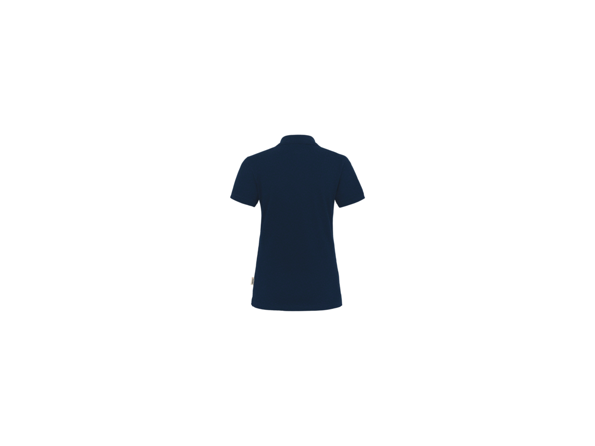 Damen-Poloshirt Stretch Gr. L, tinte - 94% Baumwolle, 6% Elasthan, 190 g/m²