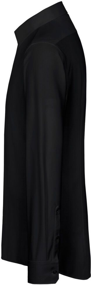Hemd Natural Stretch Regular, Gr. 3XL - schwarz, 57% CO / 43% PES