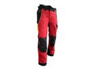 Tapio Expert Schnittschutzhose Gr. 2XL - Kevlar Einsätze im Kniebereich rot/schw.