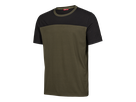 ENTIRE Herren T-Shirt Gr. 4XL - Forest Green/Schwarz