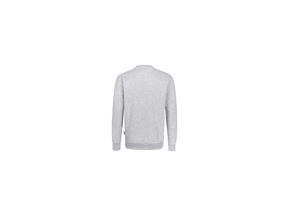 Sweatshirt Premium Gr. S, ash meliert - 85% Baumwolle, 15% Polyester, 300 g/m²