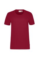 T-Shirt Bio-Baumwolle GOTS Gr. 2XL - weinrot,  100 % Bio-Baumwolle