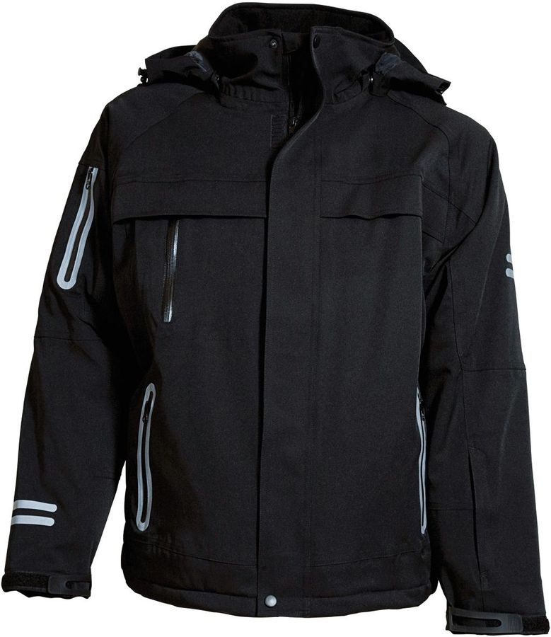 ELKA Jacke - Edge m/Futter Grösse XS - 94% Poly./6% Spandex, Farbe: 010 schwarz