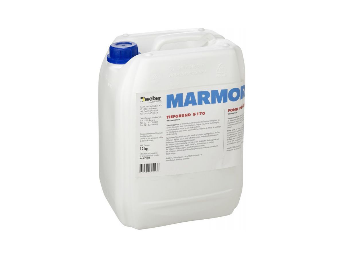 Marmoran Tiefgrund G170 à 10 kg - wasserverdünnbar