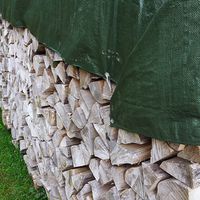 Teguplan 200 Bändchengewebe-Blache - HDPE/LDPE mit Ösen, grau/blau, 8 x 10 m