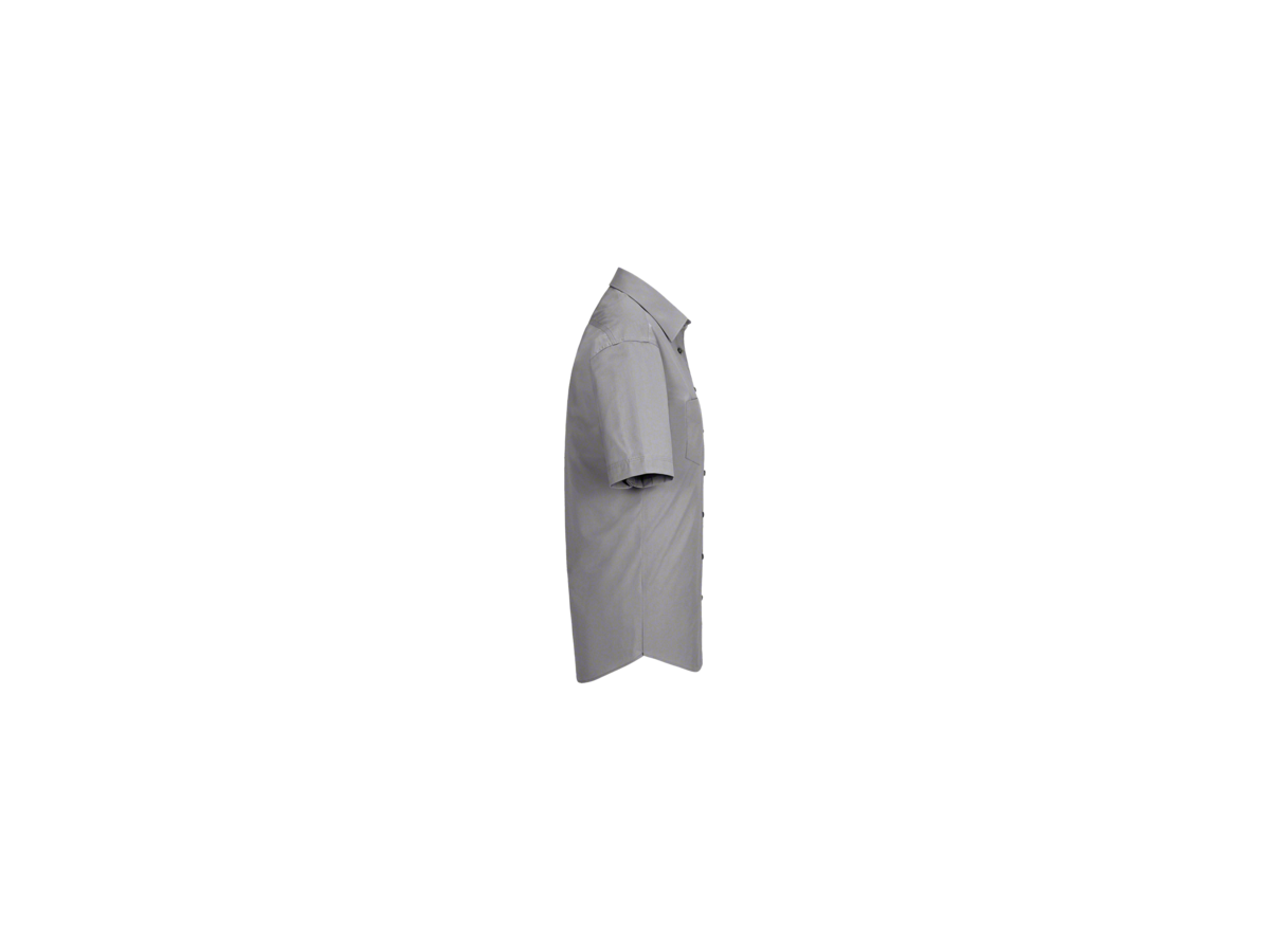 Hemd ½-Arm Performance Gr. 4XL, titan - 50% Baumwolle, 50% Polyester, 120 g/m²