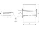 Stützhülse INOX zweiteilig, SDR 17 - 4538