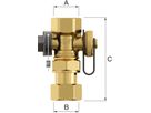 Anschlussgruppe FlexControl 3/4" - Für Flexcon von 2 bis 50 Liter