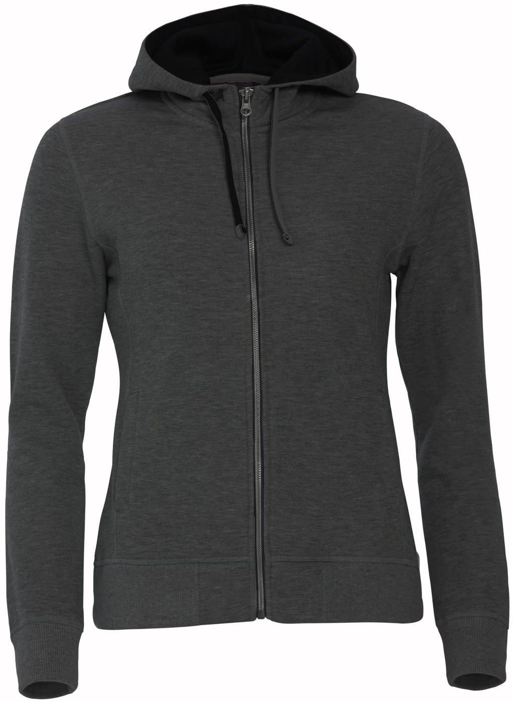 CLIQUE Classic Hoody full zip WOMEN - 60% Baumwolle, 40% Polyester