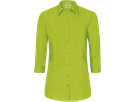 Bluse Vario-¾-Arm Perf. Gr. M, kiwi - 50% Baumwolle, 50% Polyester