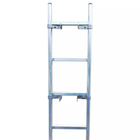 MS Norm Schachtleitern Aluminium - ohne PVC-Deckel