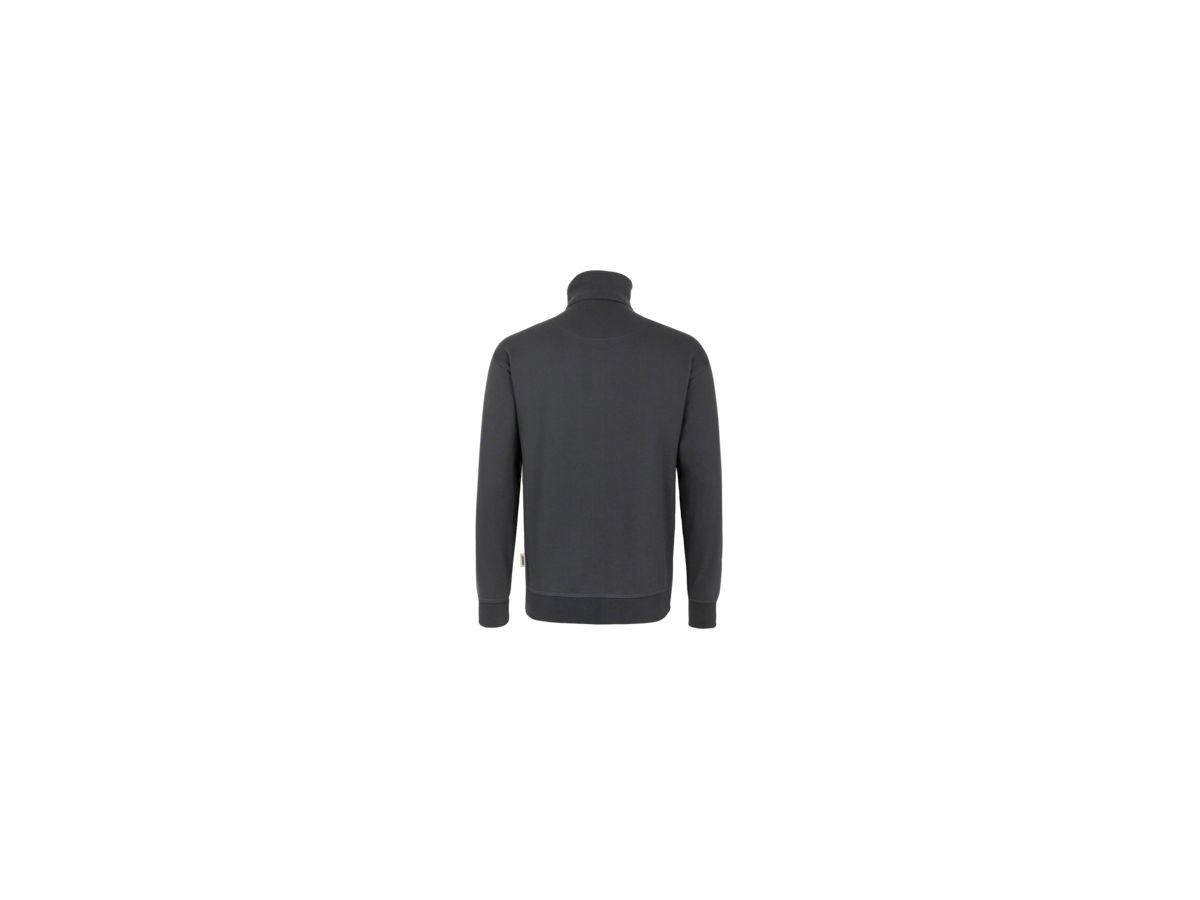 Zip-Sweatshirt Premium Gr. XS, anthrazit - 70% Baumwolle, 30% Polyester, 300 g/m²