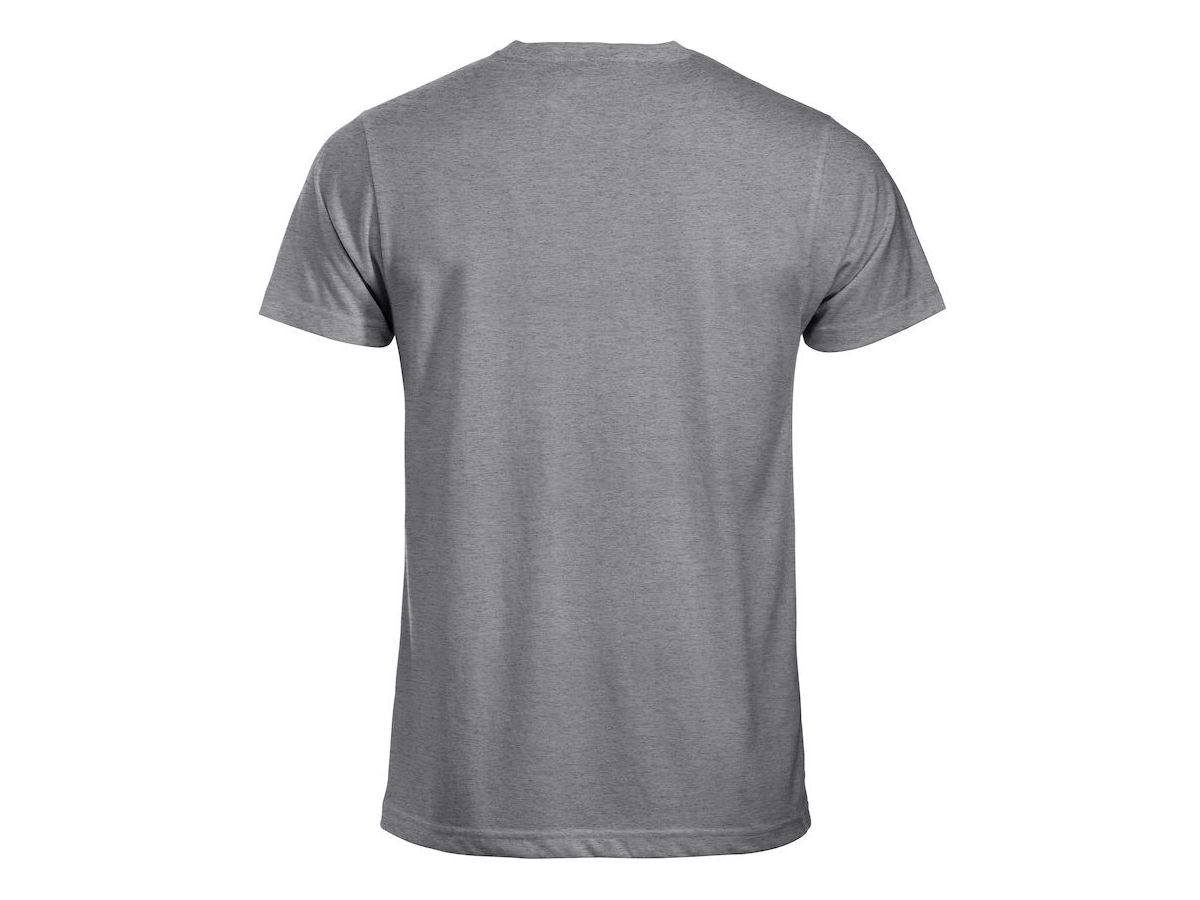CLIQUE New Classic T-Shirt Gr. S - graumeliert, 100% CO, 160 g/m²