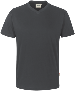 V-Shirt Classic Gr. M, anthrazit - 100% Baumwolle, 160 g/m²