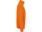 Zip-Sweatshirt Premium Gr. S, orange - 70% Baumwolle, 30% Polyester, 300 g/m²