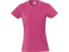 CLIQUE Basic T-Shirt Ladies Gr. 2XL - kirsche, 100% CO, 145 g/m²
