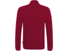 Longsleeve-Poloshirt Classic L weinrot - 100% Baumwolle, 220 g/m²