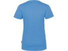 Damen-V-Shirt COOLMAX XL malibublau - 100% Polyester, 130 g/m²