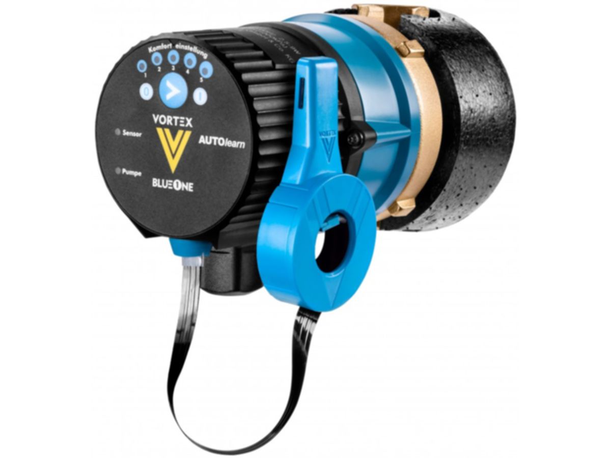 BlueOne Selbstlernende Warmwasserpumpe - Vortex BWO 155