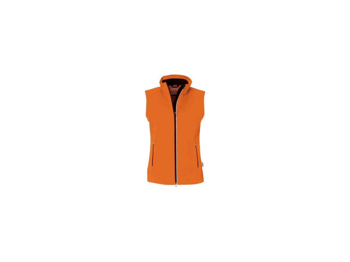Damen-Light-Softsh.weste Sarina S orange - 100% Polyester, 170 g/m²