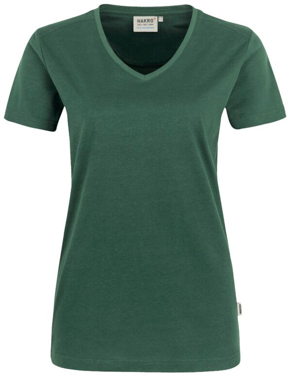 Damen V-Shirt Mikralinar PRO - 50% CO / 50% PES, 190 g/m2
