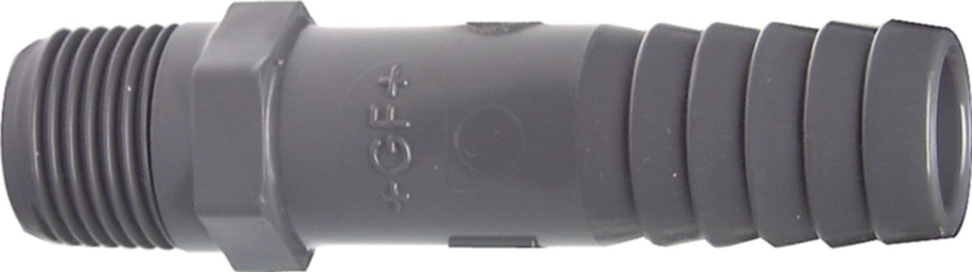 Druckschlauchtülle PVC-U R - mit konischem Rohr AG R
