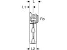 Anschlussdosen 90° mit MasterFix - GEBERIT FlowFit