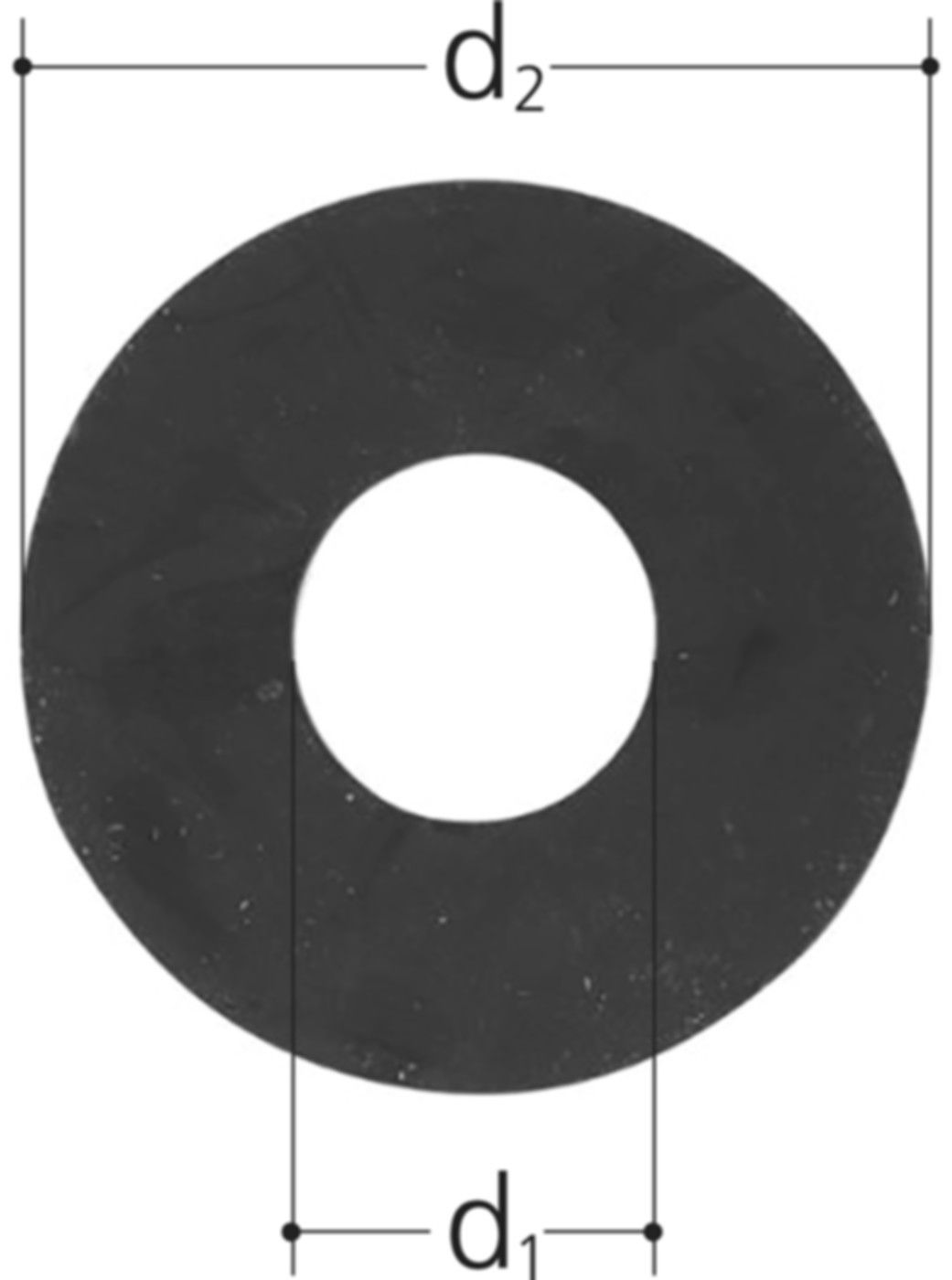 Dichtung 70 x 28 mm zu Gartenventil - antifrost Nr. 7040