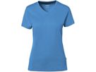 Damen V-Shirt Cotton Tec - 50% CO / 50% PES, 185 g/m²