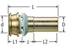 Optiflex-Flowpress-Übergang - auf Optipress-Aquaplus mit Einstecken