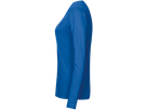 Damen-Longsleeve Perf. Gr. XL, royalblau - 50% Baumwolle, 50% Polyester, 190 g/m²
