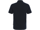 Poloshirt Stretch Gr. L, schwarz - 94% Baumwolle, 6% Elasthan