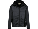 Hybridjacke Maine Gr. L, schwarz - Polyamid, Polyester, Elasthan