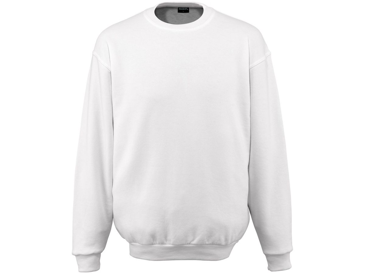 Caribien Sweatshirt weiss Gr. M - 60% Gekämmte Baumwolle / 40% Polyester