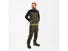ENTIRE Midlayer-Cardigan Gr. 5XL - Forest Green/Schwarz
