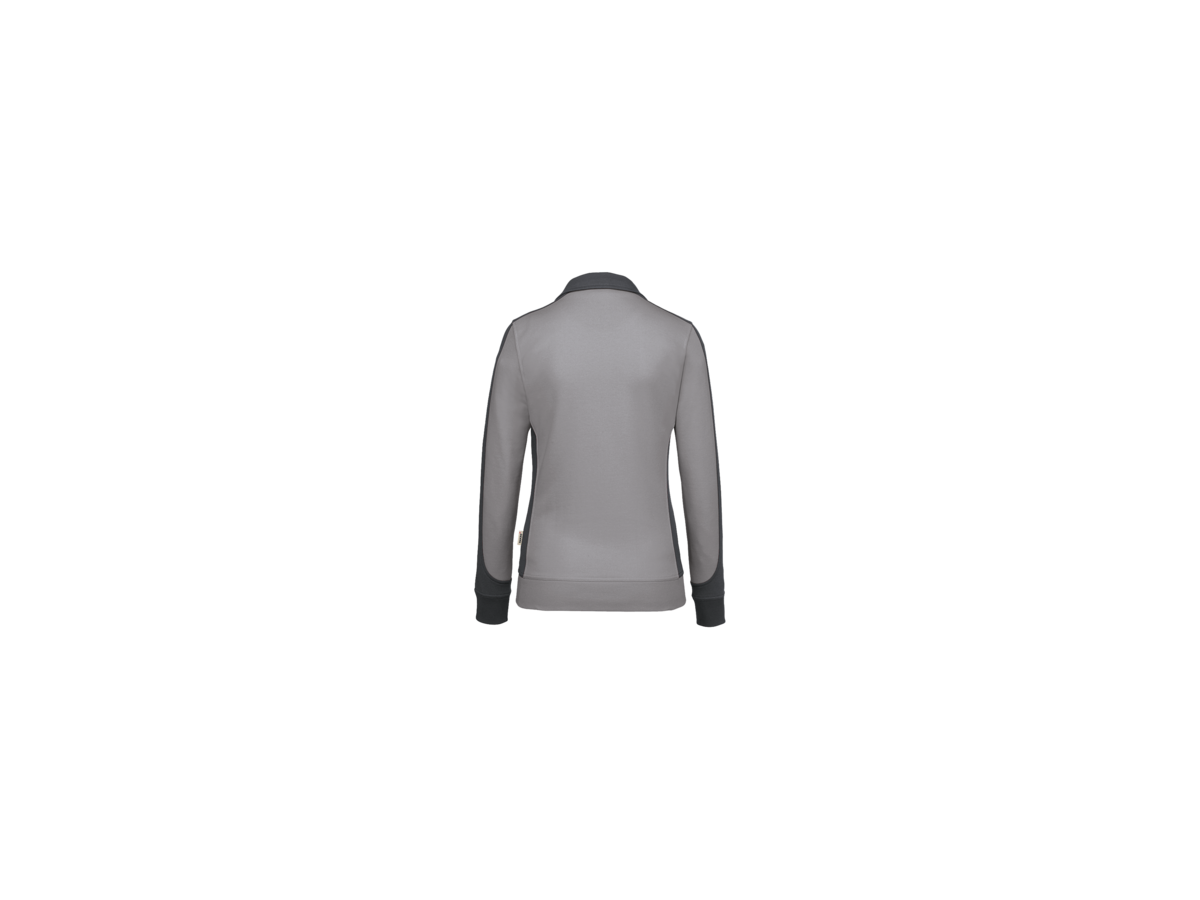 Damen-Sw.jacke Co. Perf. 4XL titan/anth. - 50% Baumwolle, 50% Polyester, 300 g/m²