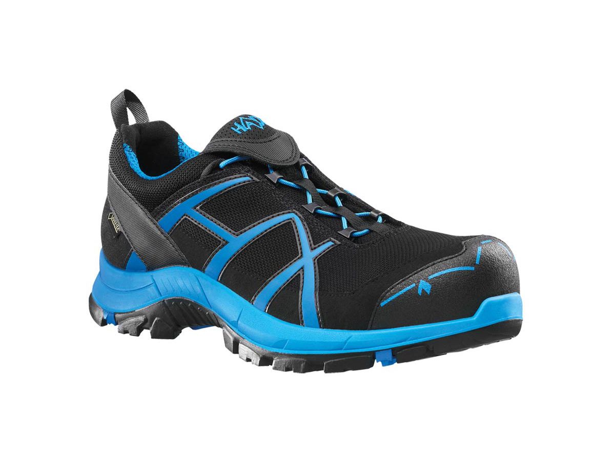 HAIX Black Eagle Safety 40 Low - S3-Sicherheitsschuh schwarz/blau