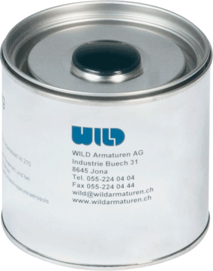 Muffenlack WILD, 500 g, Farbe: blau