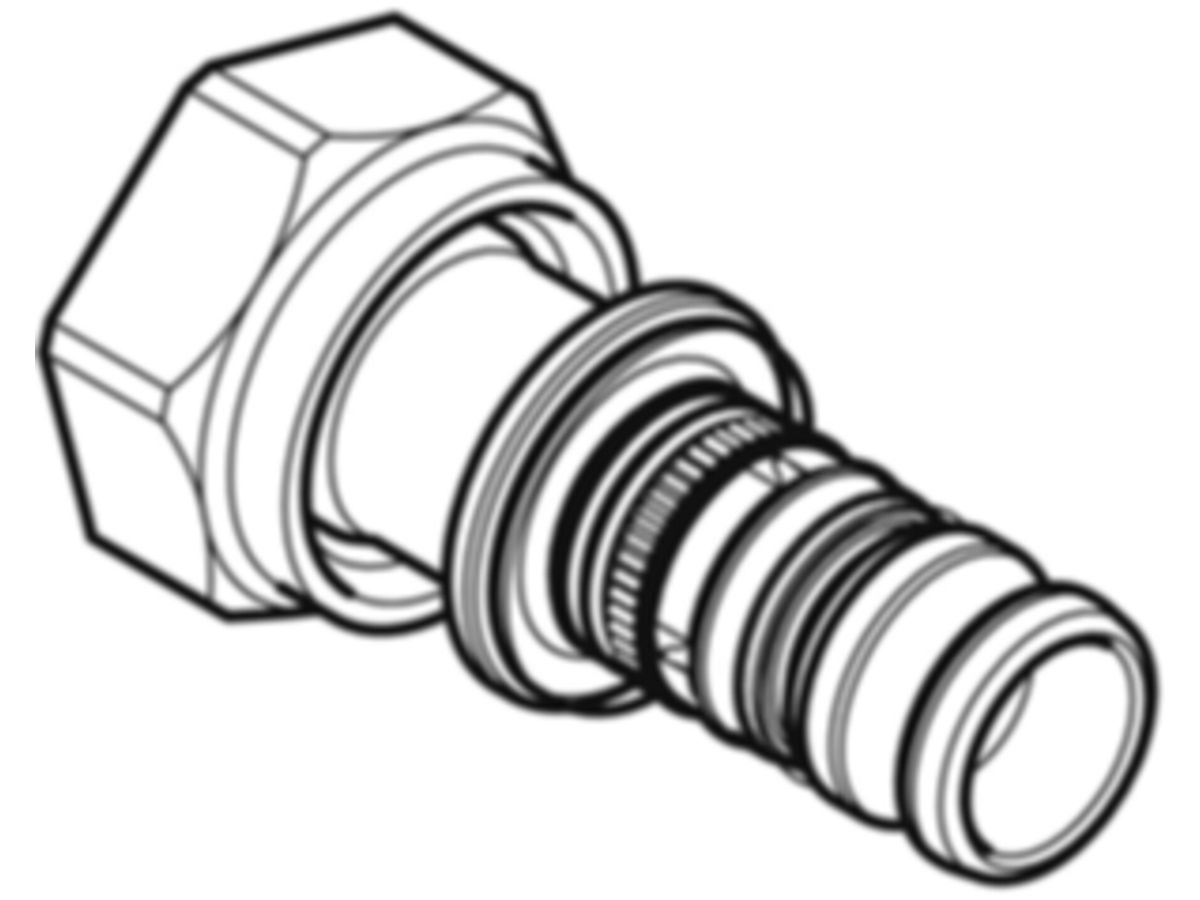 Geberit Mepla-Übergangsverschr.26-3/4"