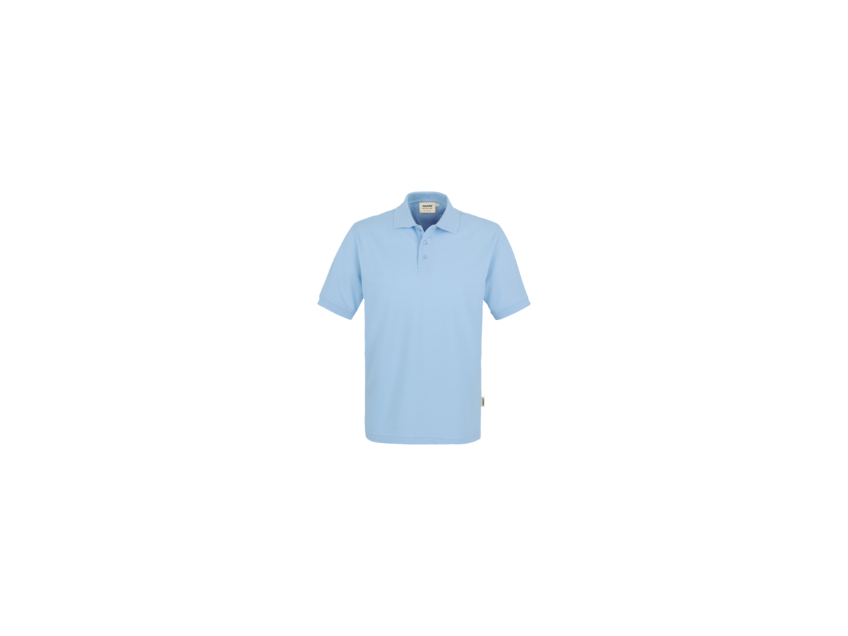 Poloshirt Performance Gr. L, eisblau - 50% Baumwolle, 50% Polyester, 200 g/m²