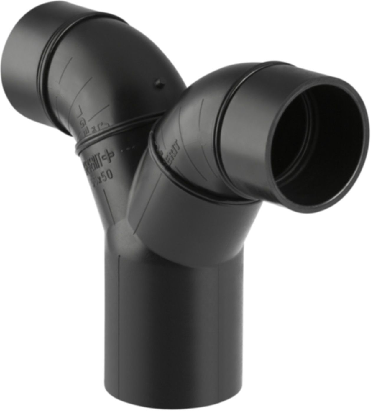 Geberit PE Wandklosett-Doppelbogen 180°