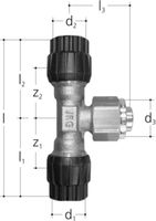 Sanipex MT-Anschluss-T für UP-Kasten