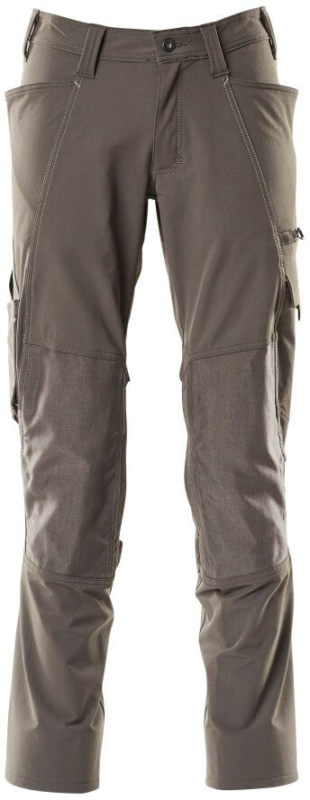 Hose mit Knietaschen, Stretch - 88% PES / 12% EOL, 275 g/m2