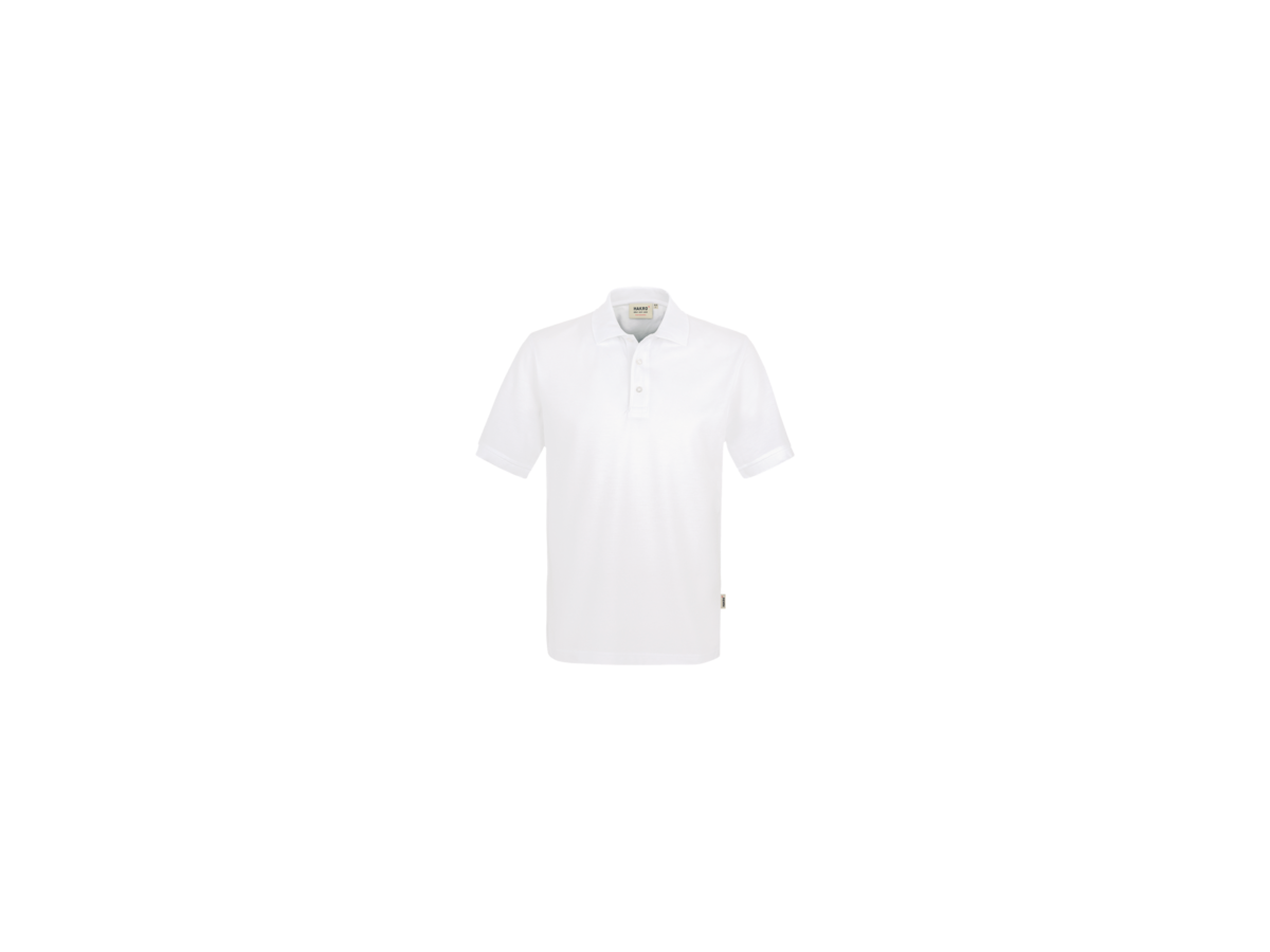 Poloshirt Performance Gr. XL, weiss - 50% Baumwolle, 50% Polyester, 200 g/m²