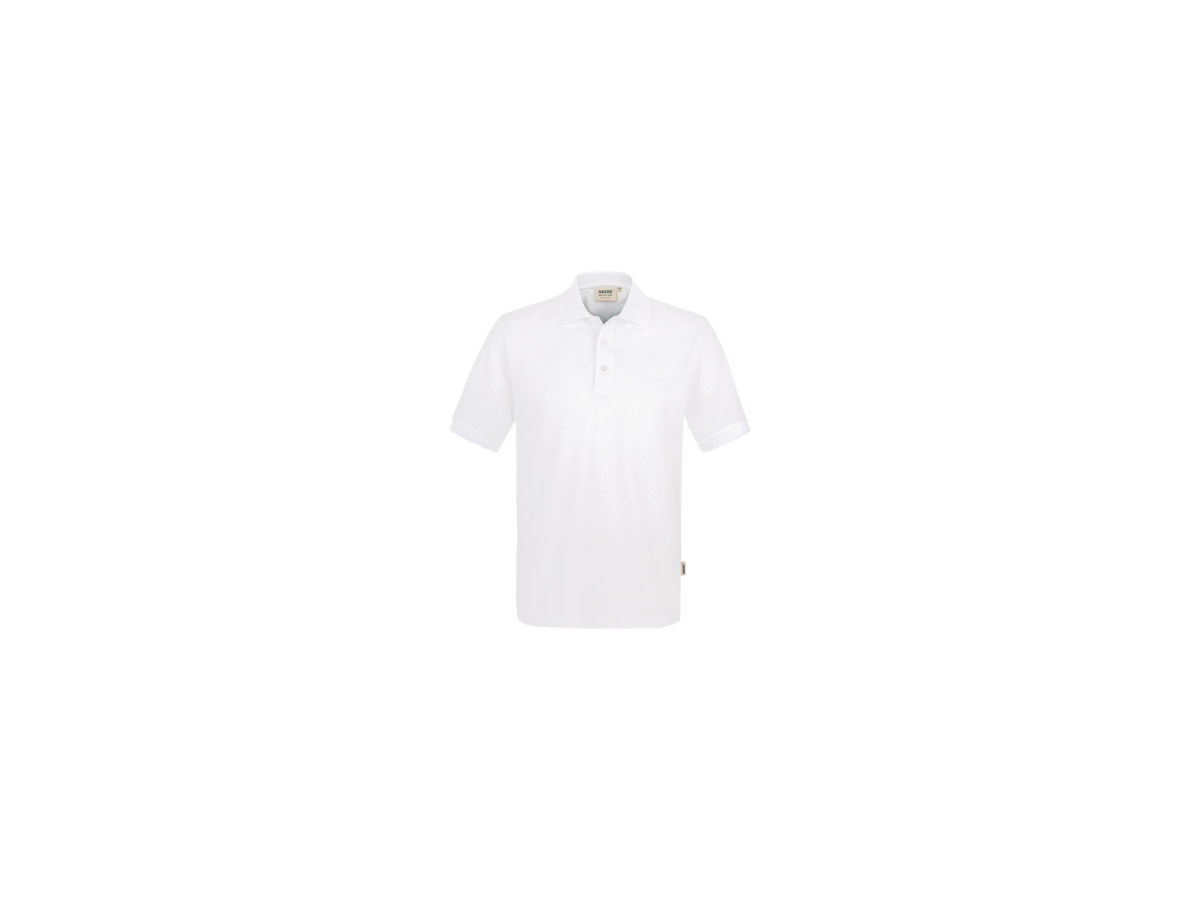 Poloshirt Performance Gr. 4XL, weiss - 50% Baumwolle, 50% Polyester, 200 g/m²