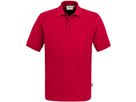 Poloshirt Top Piqué aus 100 % Baumwolle - grau-mel.: 60 % Polyester, 40 % Baumwoll