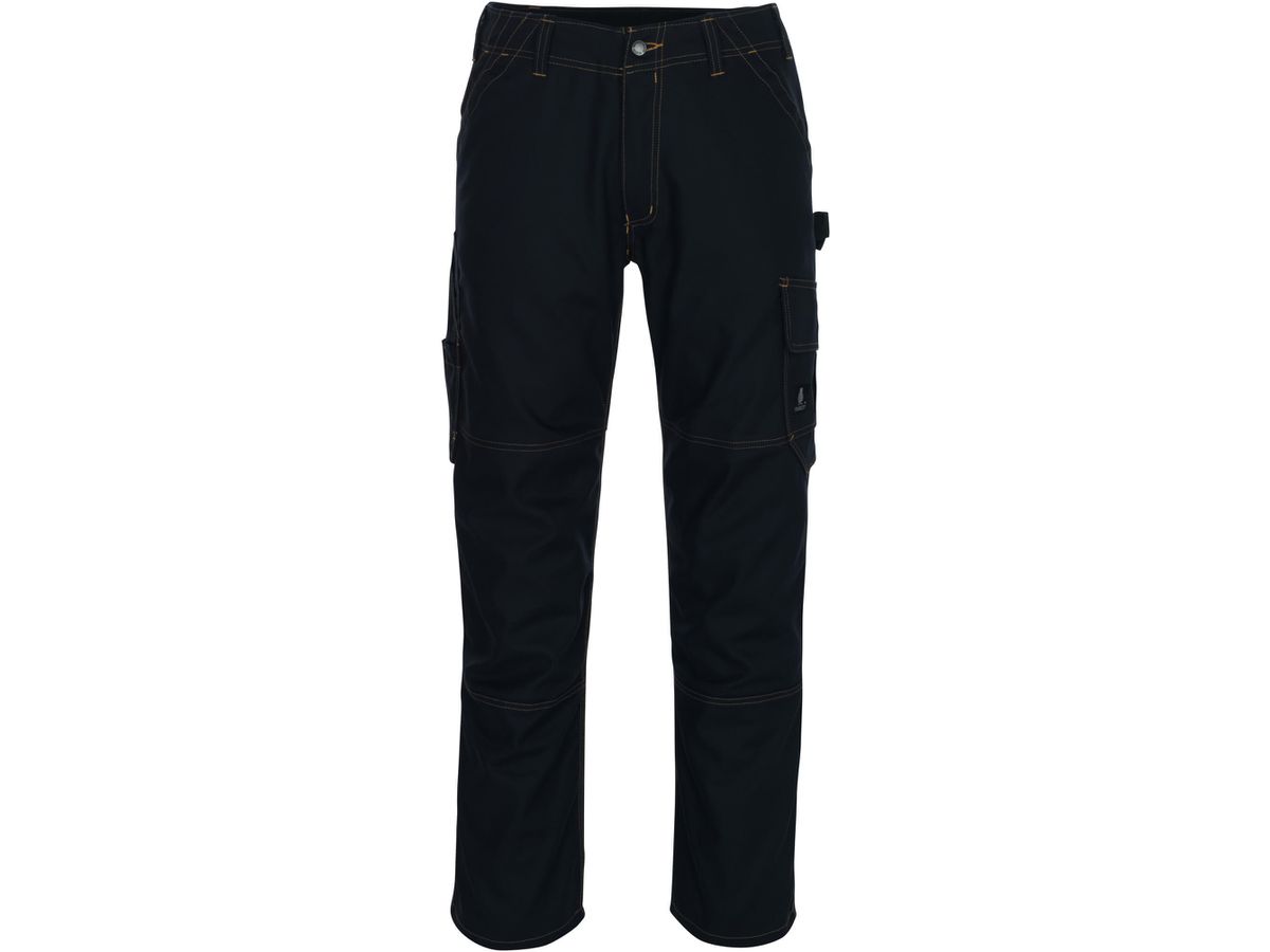 Hose mit Schenkeltaschen, Gr. 82C56 - schwarzblau, 65% PES / 35% CO