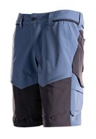 MASCOT® Shorts, steinblau/swblau 29C49 - 89% Recyceltes Polyamid/11% Elasthan