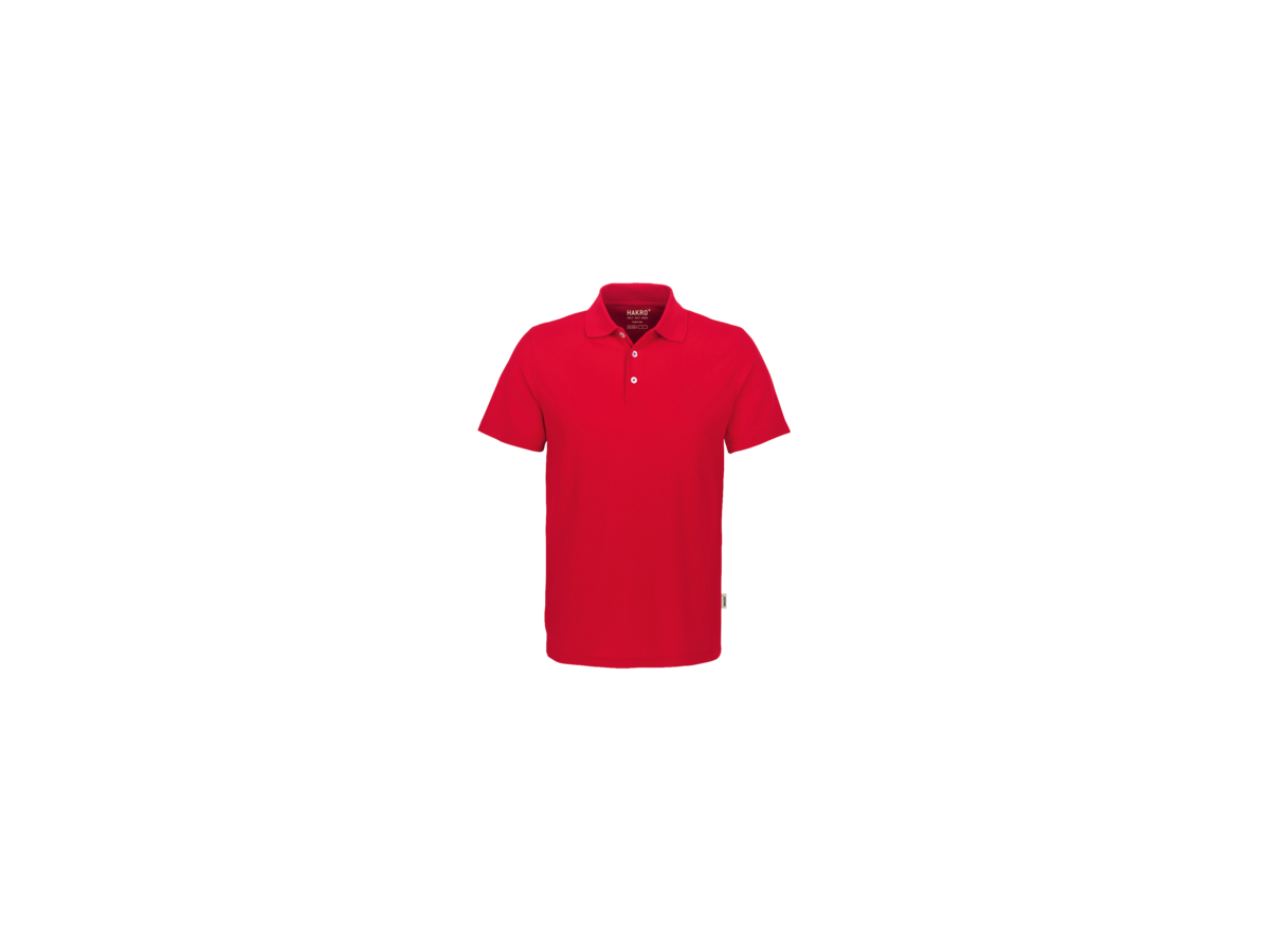 Poloshirt COOLMAX Gr. L, rot - 100% Polyester, 150 g/m²