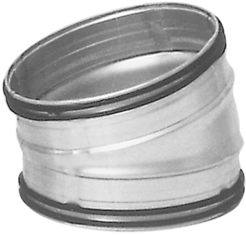 Spiralrohrbogen 15°